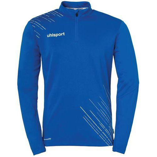 Sweat 1/4 zippé - Uhlsport - Score 26 Azur/Blanc