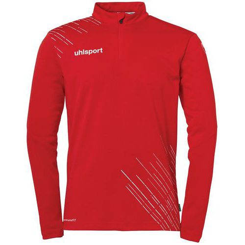 Sweat 1/4 zippé - Uhlsport - Score 26 Rouge/Blanc