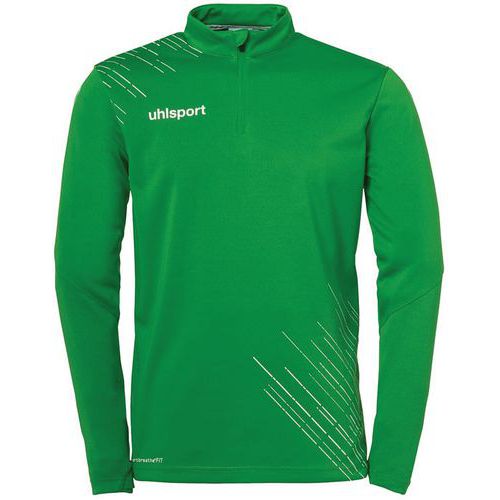 Sweat 1/4 zippé - Uhlsport - Score 26 Vert/Blanc