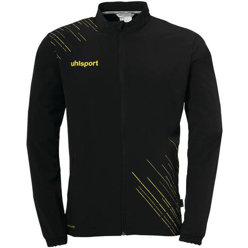 Veste Evo Woven Enfant - Uhlsport - Score 26 Noir/Jaune Citron