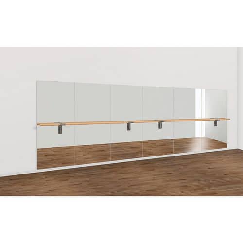 Miroir et Barre Simple - Dinamica Ballet - 6 m