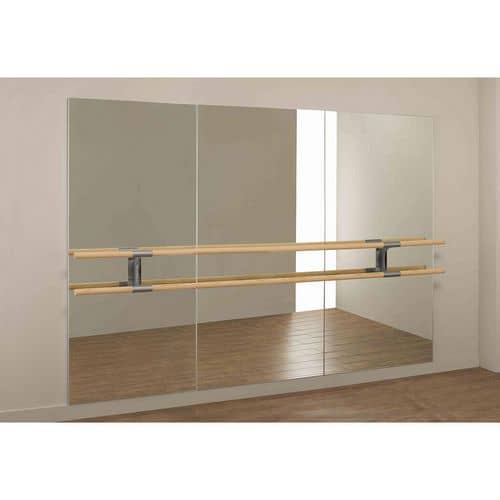 Miroir et Barre Double - Dinamica Ballet - 3 m