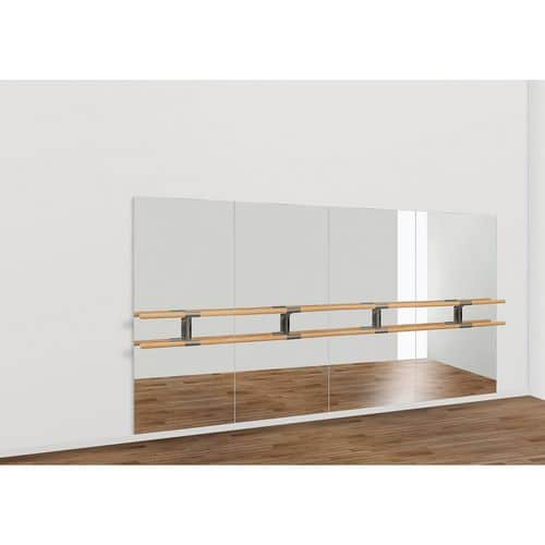 Miroir et Barre Double - Dinamica Ballet - 4 m