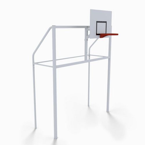 But multijeux renforcé 3x2m à sceller avec basket 2,60 m