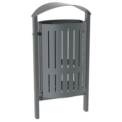 Poubelle Silaos 50 L acier - Procity Poubelle Silaos 50 L acier - Procity