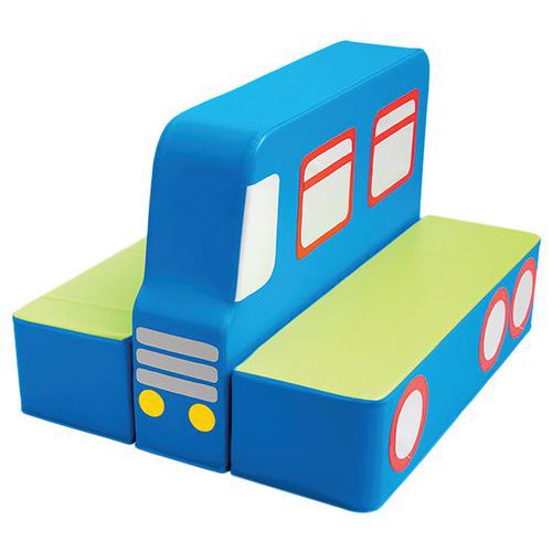 Canapé double face bus