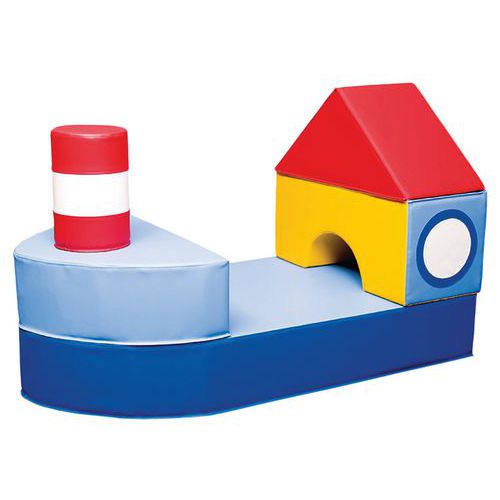 Bateau en mousse