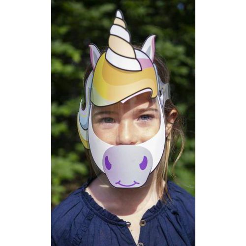 Visière masquée de protection enfant - XS