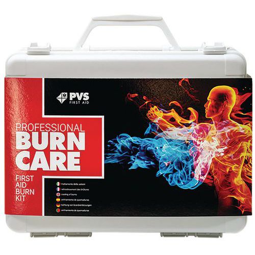 Trousse de premiers secours Spécial brûlure - Kit pro - PVS Trousse de premiers secours Spécial brûlure - Kit pro - PVS
