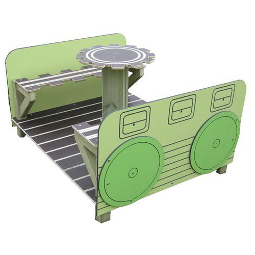 Wagon table animé