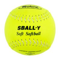 Balle de Softball 12'' Soft Flex jaune fluo
