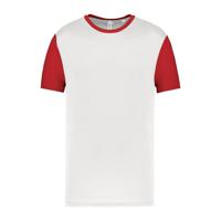 Maillot manches courtes - ProAct - blanc/rouge