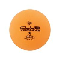 Lot 144 balles de tennis de table - Dunlop - club training orange