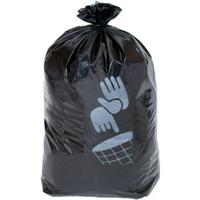 Lot de 100 sacs-poubelle coloris noir 110 L