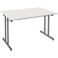Table pliante multi-usage 140X70 CM Gris/Gris