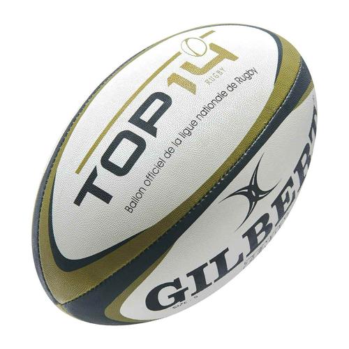 Ballon de rugby - Gilbert - replica officiel top 14 taille 5