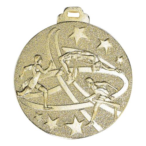 Médaille athlétisme métal massif - 50mm.