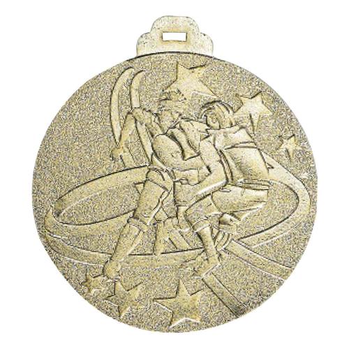 Médaille rugby métal massif - 50mm.