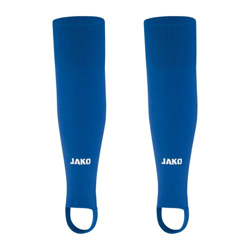 Chaussettes De Football Coupées Enfant - Sans Pied, Molletière Bleue Respirante - Pour Sport 6-12 Ans, Poche Pour Protège-Tibias