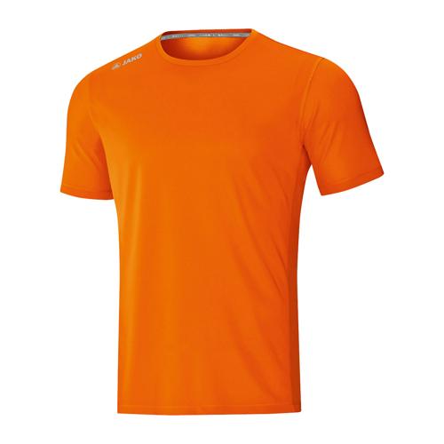 T-shirt running manches courtes enfant - Jako - Run 2.0 Orange fluo