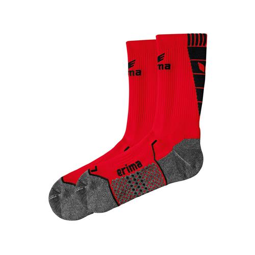 Chaussettes d'entraînement - Erima - rouge/noir