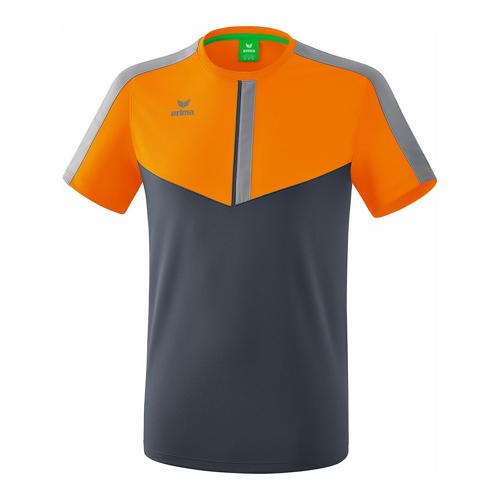 T-shirt - Erima - squad enfant new orange/slate grey/monument grey