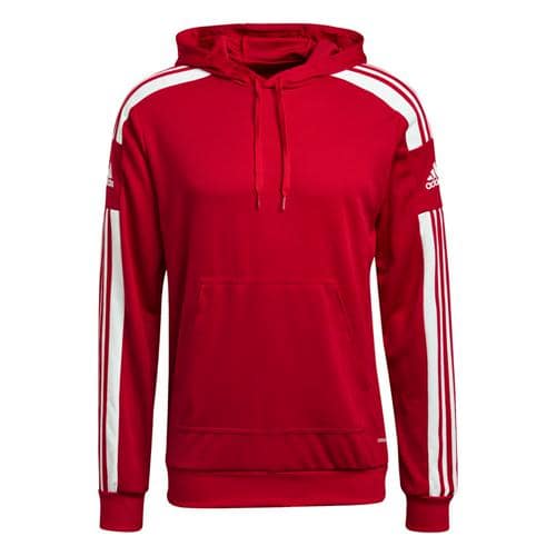 Sweat à capuche - adidas - Squadra 21 Rouge/Blanc