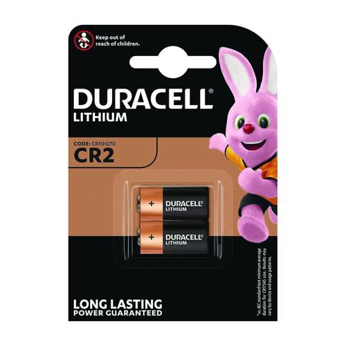 Pile Lithium CR2 - Pack de 2 - Duracell