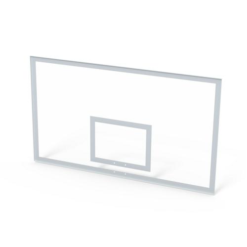 Panneau de basket rectangulaire - transparent 1,80 x 1,05 m