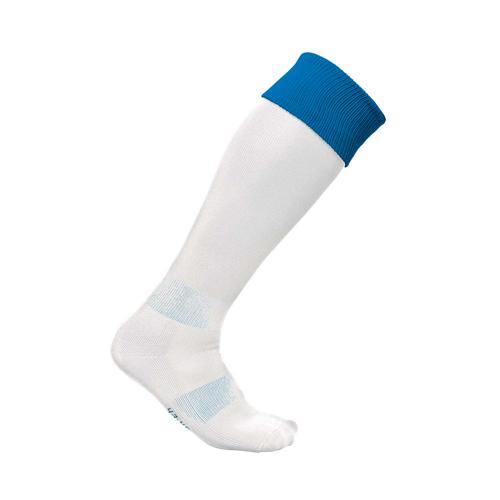 Chaussettes de foot - ProAct - blanc/bleu roy