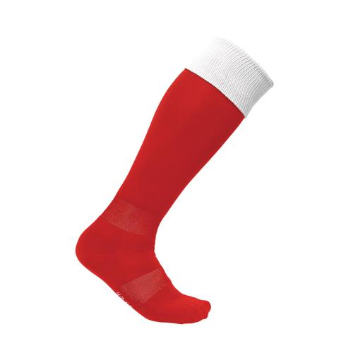 Chaussettes de foot - ProAct - rouge/blanc