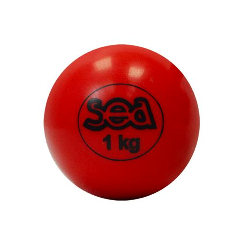 Yardwe Boule De Sable Lestée Rouge PVC - Balle Entraînement Fitness Et Sport