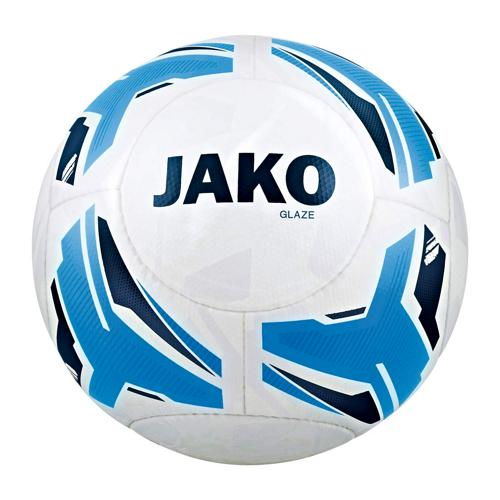 Ballon foot - Jako - Glaze bleu taille 5