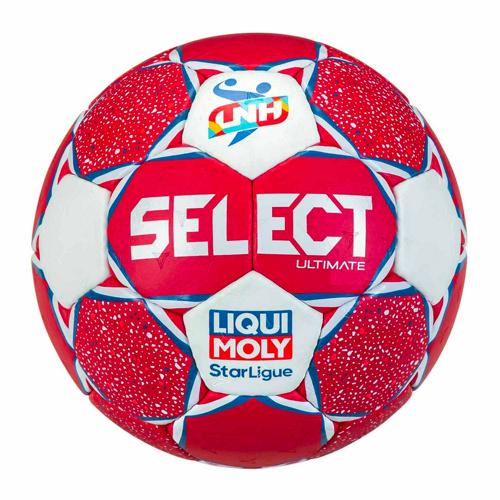 Ballon hand - Select - Ultimate Replica LNH rouge/blanc