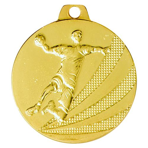 Médaille - handball - or - 40 mm