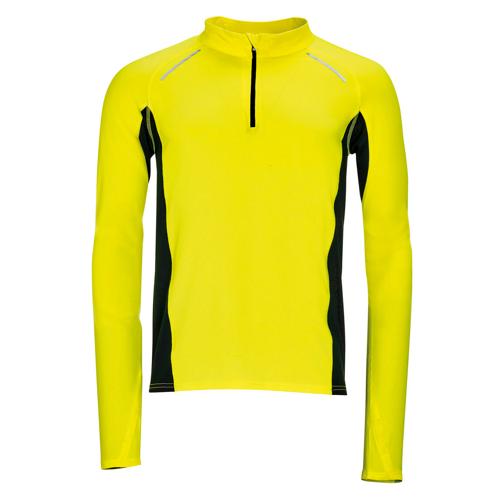 Tee-shirt personnalisable manches longues Running Winner PES EXPERT jaune