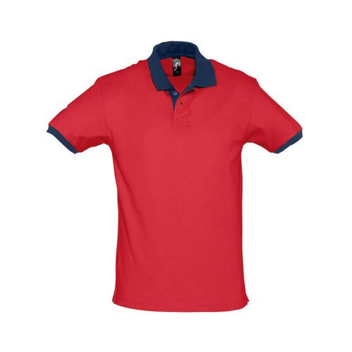 Polo personnalisable prince expert coton rouge
