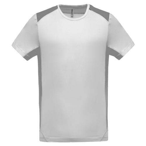 T-shirt Bicolore Unity PES Blanc/Gris Tech Casal