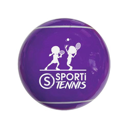 Balle tennis galaxie violette