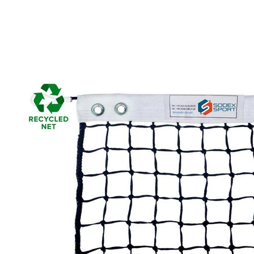 Filet de tennis - recyclé tressé Ø3,0 mm maille simple