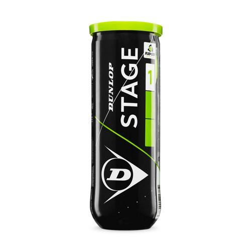 Balles de tennis - Dunlop - Stage 1 vert