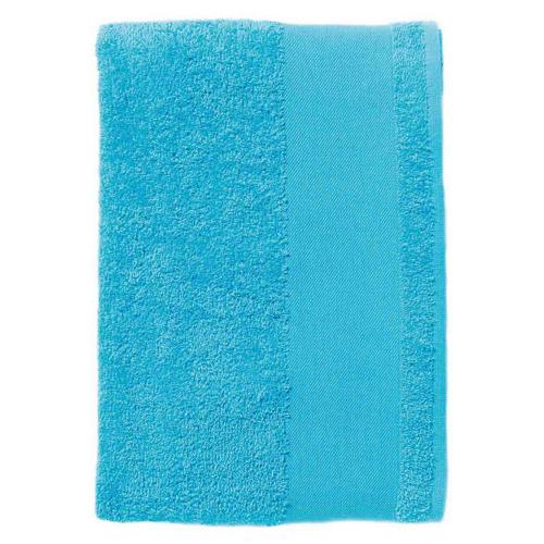 Serviette coton éponge 30 x 50cm turquoise