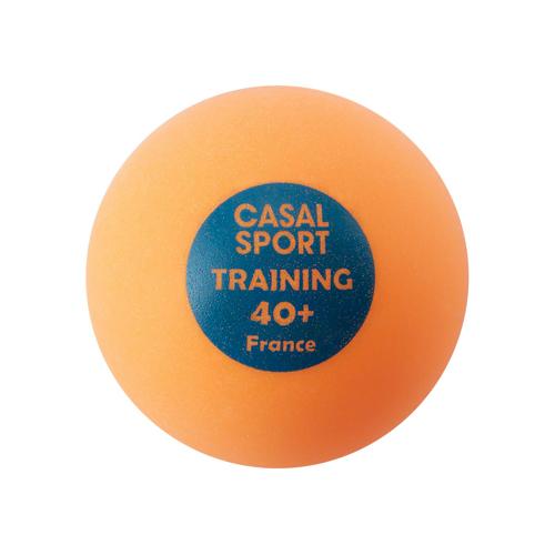 Seau de balles de tennis de table orange - Casal Sport - training 40+