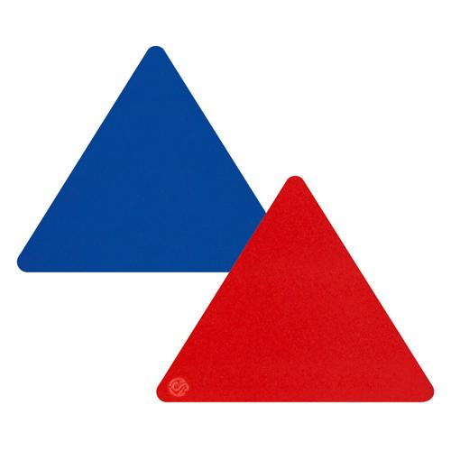 Triangle marquage au sol