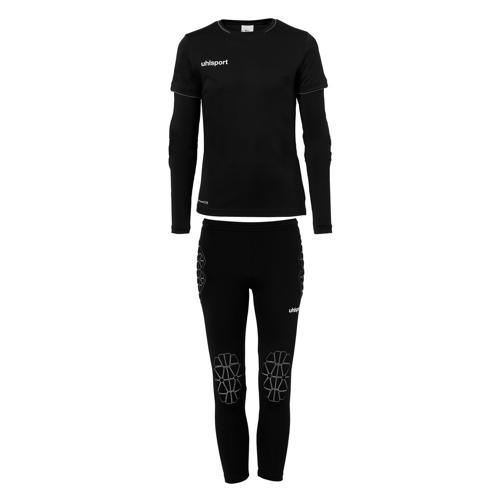 Set maillot et pantalon gardien de foot Enfant - Uhlsport - Save Noir/Anthracite