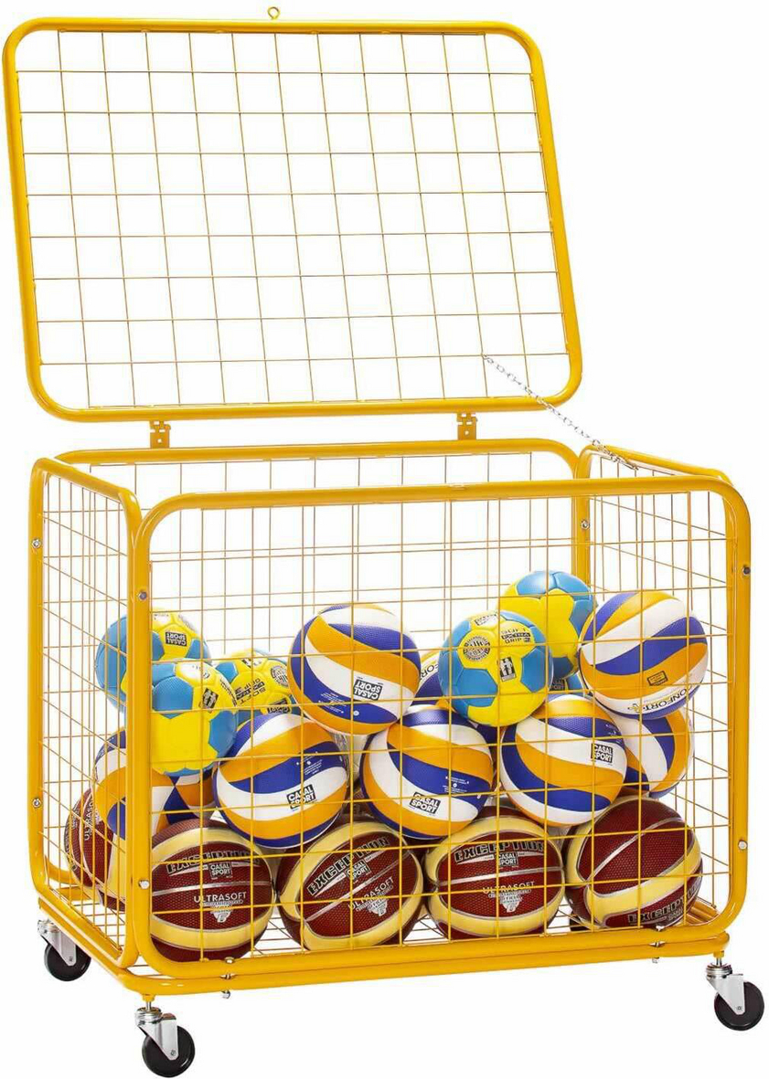 Bac De Rangement En Filet Pour Ballons Et équipements Sportifs – 60x62 Cm, Pratique Et Simple