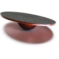 Planche ronde d'équilibre de proprioception bois