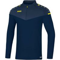 Ziptop de foot - Jako - Champ 2.0 Bleu marine/Jaune