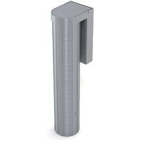 2 fourreaux pour Volleyball - en aluminium avec couvercles encastrés pour poteau Ø 90 mm