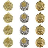 Médaille Challenge avec cordons badminton